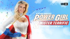 Power Girl & Mister Terrific (A Porn Parody)